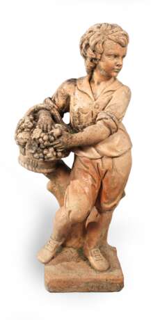 Gartenfigur Knabe - photo 1