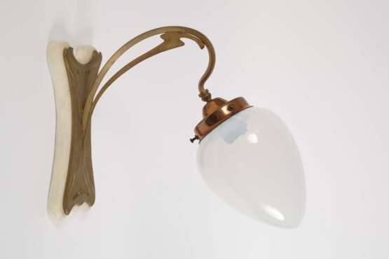 Drei Wandlampen Jugendstil - photo 3