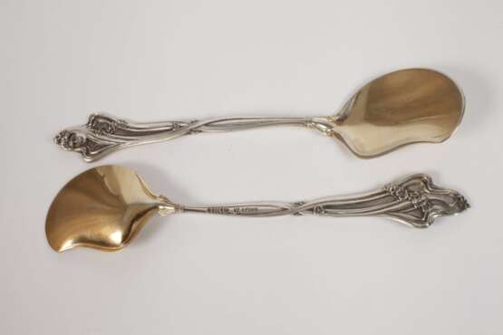 Silber Eisbesteck Jugendstil - photo 4