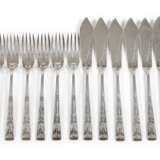 Silber Fischbesteck Floraldekor - photo 1