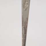 Silber Fischbesteck Floraldekor - photo 3