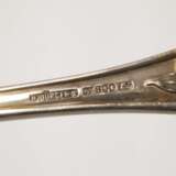 Silber Salatbesteck Jugendstil - photo 3