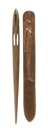 Paar Brieföffner/Papiermesser Jugendstil - photo 1