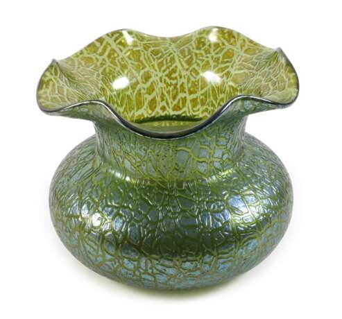 Lötz Wwe. Vase "Mimosa Green" - photo 1