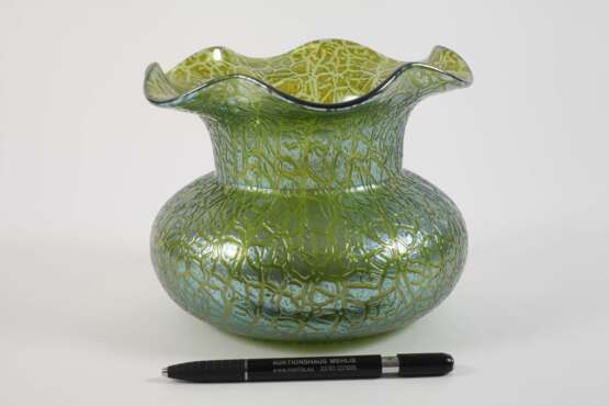 Lötz Wwe. Vase "Mimosa Green" - photo 2