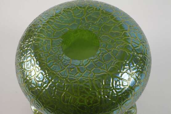 Lötz Wwe. Vase "Mimosa Green" - photo 4