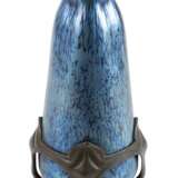 Lötz Wwe. montierte Vase "Cobalt Papillon" - photo 1