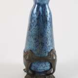 Lötz Wwe. montierte Vase "Cobalt Papillon" - photo 2
