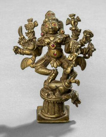 Bronze der Durga Mahishamardinidurga - Foto 1