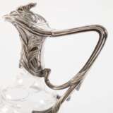 Karaffe mit Metallmontierung Jugendstil - photo 2
