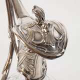 Karaffe mit Metallmontierung Jugendstil - photo 3