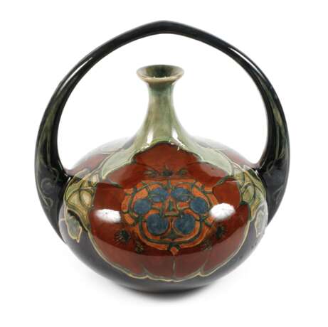 Rozenburg große Jugendstil Henkelvase - Foto 1