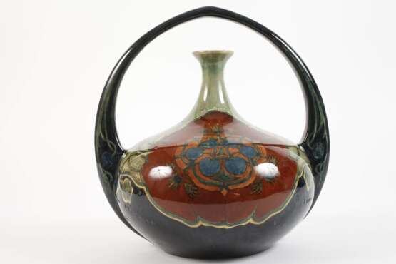Rozenburg große Jugendstil Henkelvase - Foto 3