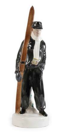 Ernst Teichert Meißen Skifahrer - photo 1