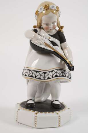 Hertwig & Co. Katzhütte Mädchen mit Mandoline - photo 2