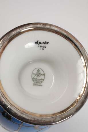 Hutschenreuther Hohenberg Vase Silberoverlay - photo 3
