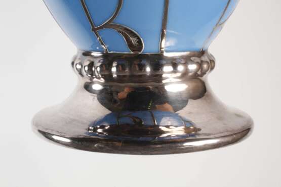 Hutschenreuther Hohenberg Vase Silberoverlay - photo 4
