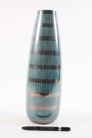 Hutschenreuther große Vase Silberoverlay - photo 2