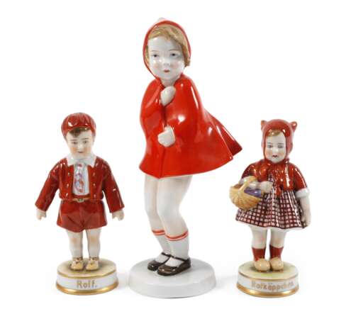 Thüringen drei Kinderfiguren - photo 1