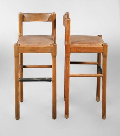 Vico Magistretti, Paar Barhocker - photo 1
