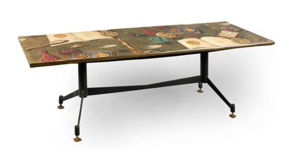 Ignazio Gardella, Trompe-l’oeil coffee table - photo 1