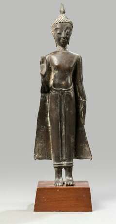Bronze des stehenden Buddha Shakyamuni - photo 1