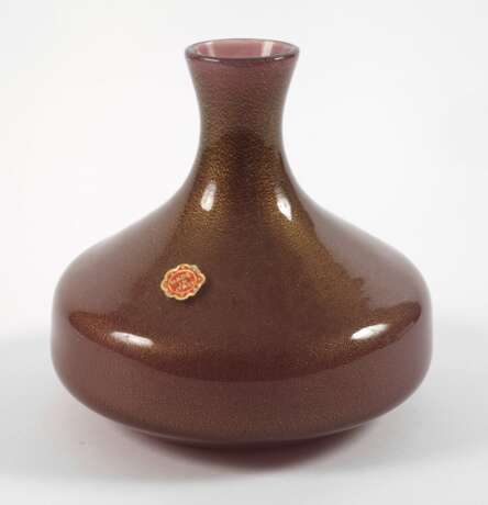 Murano Vase mit zerplatzter Goldfolie - фото 1