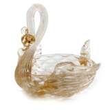 Archimede Seguso, Murano Schale als Schwan - Foto 1