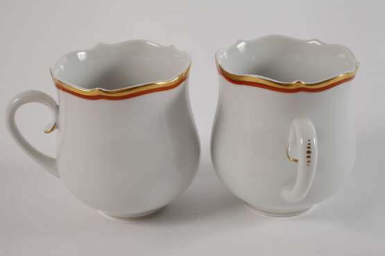 Meissen Speise- und Kaffeeservice "Korallenrand" - photo 8