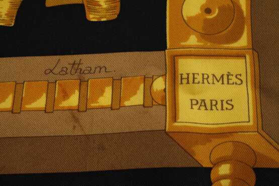 Hermès Seidentuch "Cuillers d'afrique" - photo 2