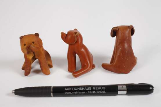 Set Deru Miniatur-Leder-Spieltiere - photo 2