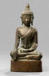 Bronze des Buddha Shakyamuni im Meditationssitz