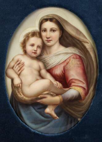 Hutschenreuther Bildplatte "Sixtinische Madonna" - photo 1