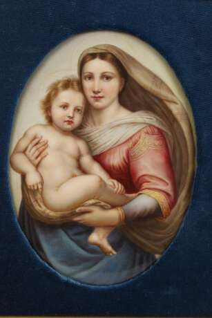 Hutschenreuther Bildplatte "Sixtinische Madonna" - photo 2