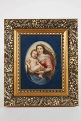 Hutschenreuther Bildplatte "Sixtinische Madonna" - photo 3