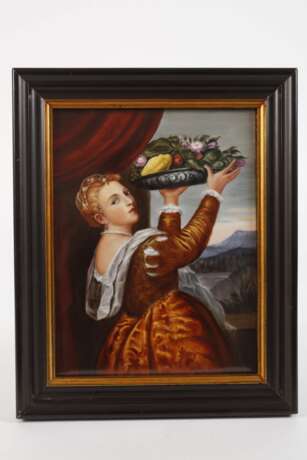 Bildplatte "Mädchen mit Fruchtschale" - photo 2