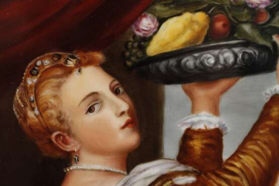 Bildplatte "Mädchen mit Fruchtschale" - photo 3