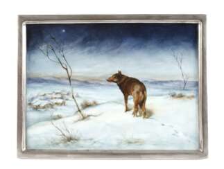 Bildplatte &quot;Der einsame Wolf &quot;
