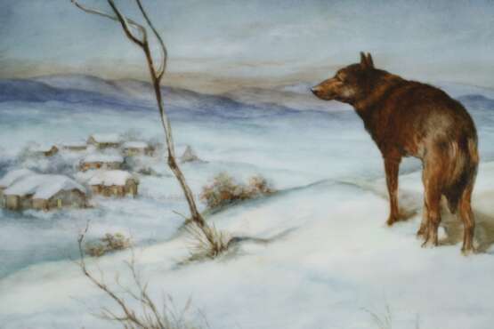 Bildplatte "Der einsame Wolf " - photo 2