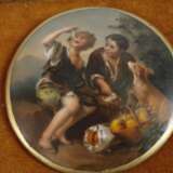 Drei kleine Bildplatten orientalische Kinderszenen - photo 3
