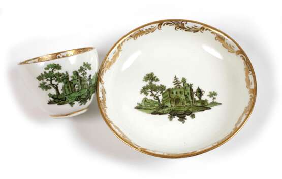 Alt-Wien Tasse Landschaftsmalerei - photo 1