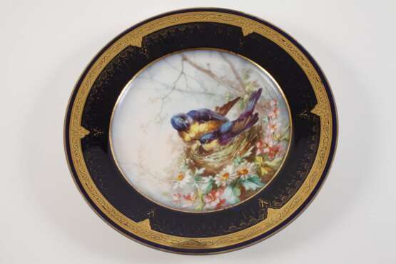 Vier Zierteller Vogelmotiv - photo 5