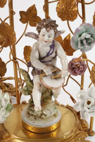 Prunkleuchter mit Amorette - photo 2