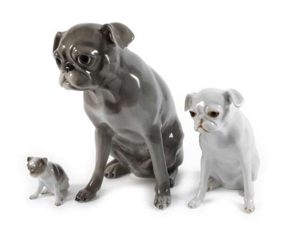 Hutschenreuther Familie Mops - photo 1