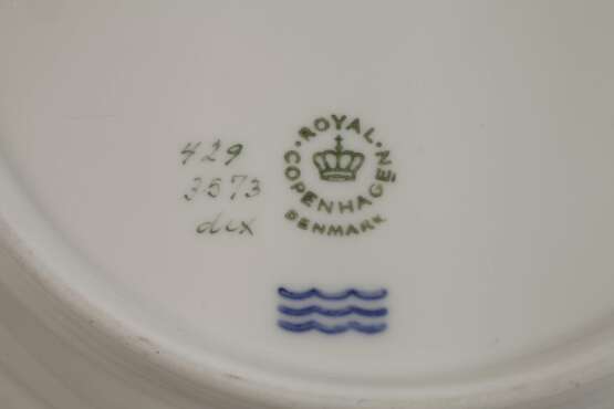 Kopenhagen drei Obstteller "Flora Danica" - photo 3