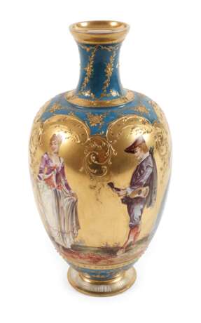KPM Berlin Prunkvase Figurenmalerei - photo 1