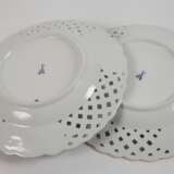 Meissen zwei Durchbruchteller "Zwiebelmuster/Gold" - photo 3