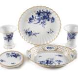 Meissen Konvolut "Blaue Blume/Gold" - Foto 1