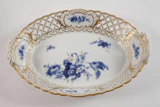 Meissen Konvolut "Blaue Blume/Gold" - Foto 2