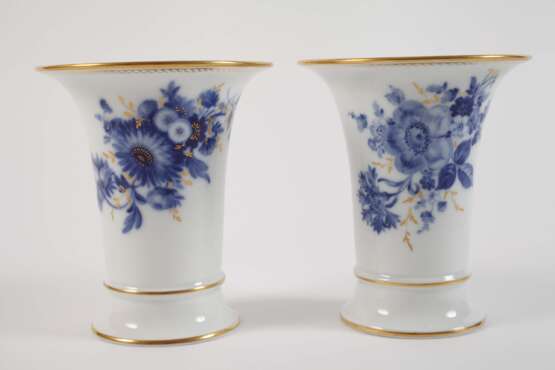 Meissen Konvolut "Blaue Blume/Gold" - Foto 7